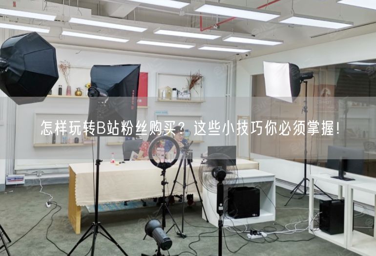 怎样玩转B站粉丝购买？这些小技巧你必须掌握！