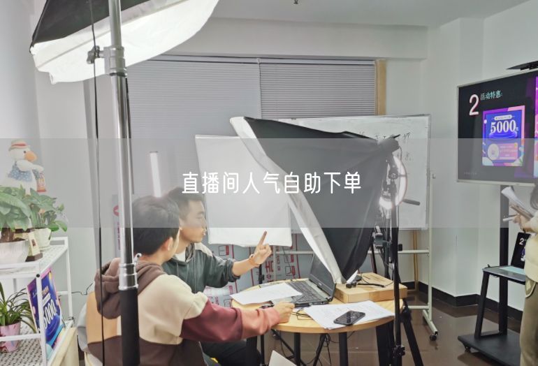 直播间人气自助下单