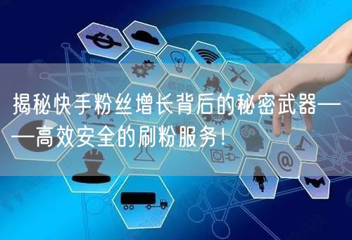 揭秘快手粉丝增长背后的秘密武器——高效安全的刷粉服务！