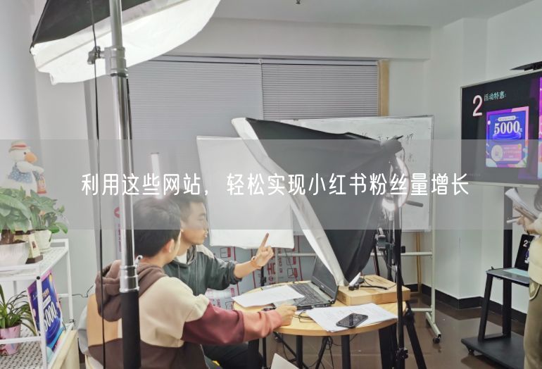 利用这些网站，轻松实现小红书粉丝量增长
